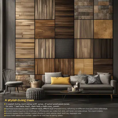 Paneles decorativos para pared